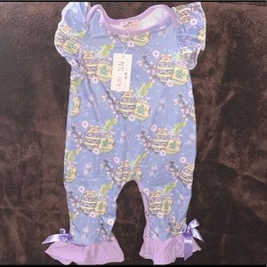 Lavender Fields Romper